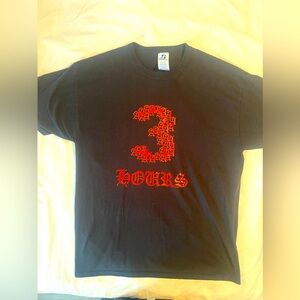 Three Hours Lake Central Tribe of Pride Band Tour 2014 t shirt short sleeve